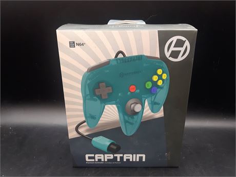 SEALED - N64 CONTROLLER (CAPTAIN STYLE)