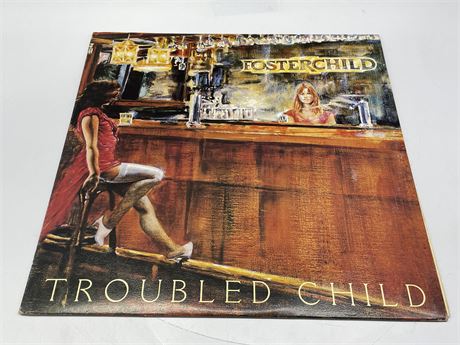 FOSTER CHILD - TROUBLED CHILD W/ PINK MARBLE VINYL - NEAR MINT (NM)