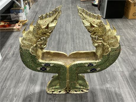 HEAVY ASAIN DRAGON STAND / DISPLAY (45”’wide, 46” tall)