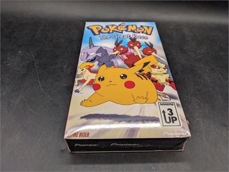 SEALED - RARE - POKEMON: THE GREAT RACE  -VHS