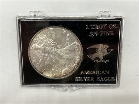 1 TROY OZ 999 SILVER 1996 LIBERTY COIN