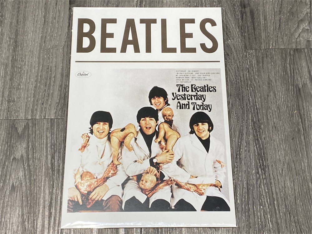 Urban Auctions THE BEATLES BUTCHER ALBUM COVER POSTER 12 X18   C4f8ff15 77f2 4e4a 8f89 00e1415981a8 Largesize 