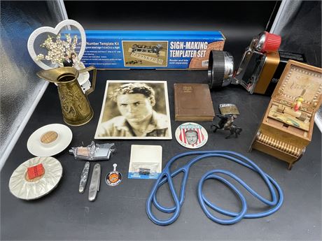 LOT OF VINTAGE COLLECTIBLES