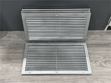4 LARGE AIR VENT COVERS - 14”x26”