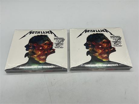 2 SEALED METALLICA CDS