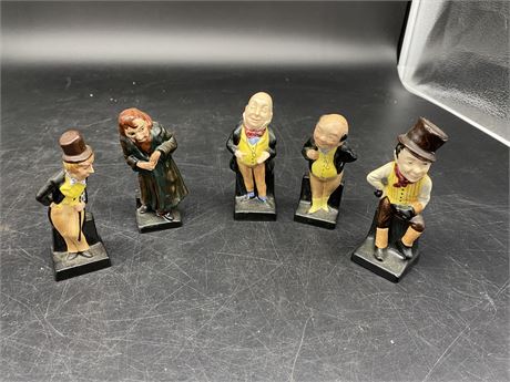 5 ROYAL DOULTON DICKENS FIGURINES