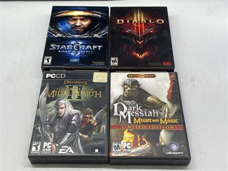 4 PC GAMES