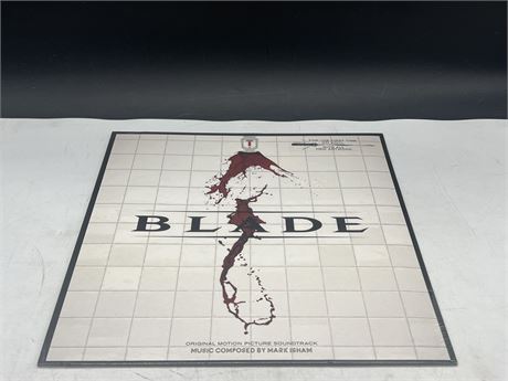SEALED - BLADE - MOTION PICTURE SOUNDTRACK - WHITE LP
