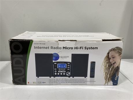 INTERNET RADIO MICRO HI-FI SYSTEM (Works)