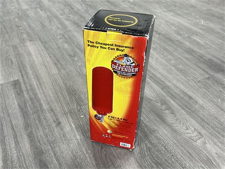 NEW OPEN BOX FLAME DEFENDER FIRE EXTINGUISHER