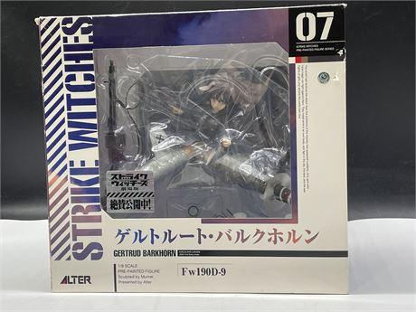 ALTER STRIKE WITCHES GERTRUD BARKHORN FW190D-9 1/8 SCALE FIGURE (CIB)