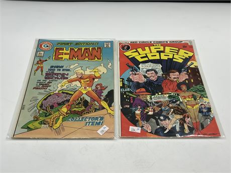 2 FIRST ISSUE COMICS