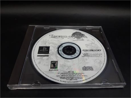 LEGEND OF MANA - DISC ONLY - VERY GOOD CONDITION - PLAYSTATION ONE