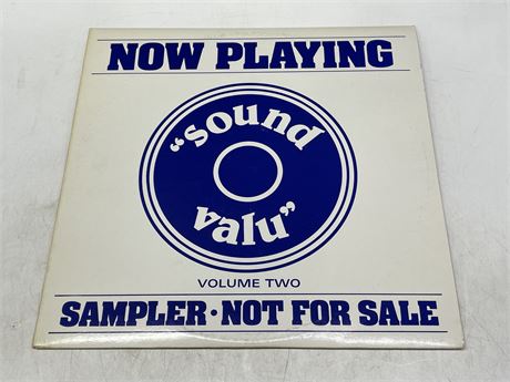 1982 NOW PLAYING COMPILATION SAMPLER ALBUM PROMO COPY - EXCELLENT (E)