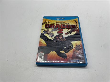 HOW TO TRAIN YOUR DRAGON 2 WII U & S.L.A.I (DISC ONLY) PS2