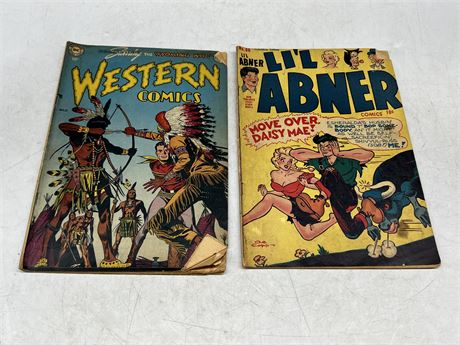 WESTERN COMICS #13 & LI’L ABNER #66