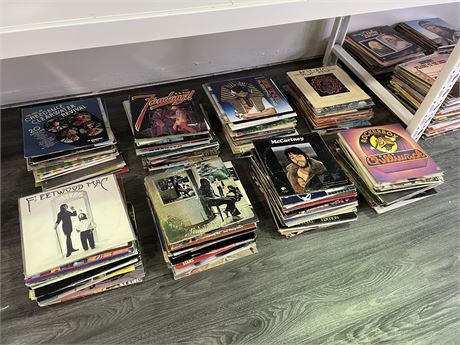 ~250 RECORDS ALL ASSORTED