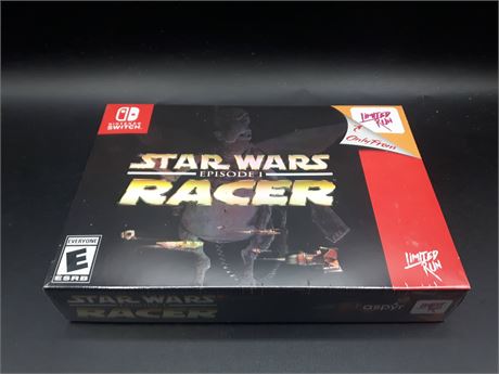 SEALED - STAR WARS RACER - COLLECTORS EDITION - NINTENDO SWITCH