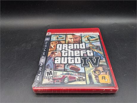 SEALED - GRAND THEFT AUTO IV - PS3