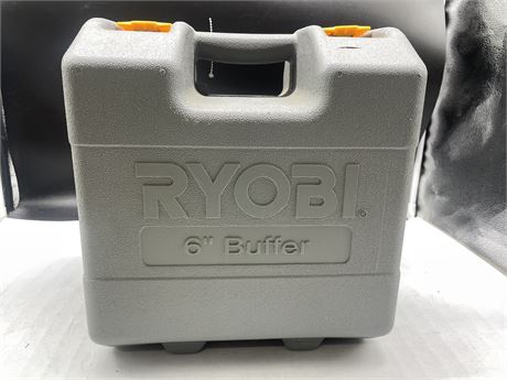 RYOBI 6” BUFFER IN CASE