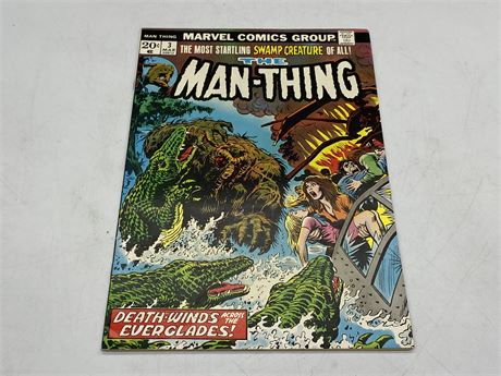 MAN-THING #3 / 1ST APPEARANCE FOOLKILLER