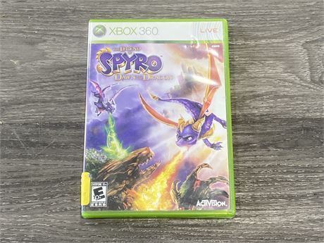 XBOX 360 THE LEGENDS OF SPYRO DAWN OF THE DRAGON - WORKING