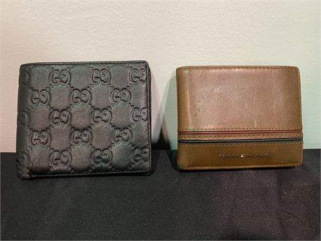 GUCCI & TOMMY HILFIGER WALLETS (Unaware of authenticity)