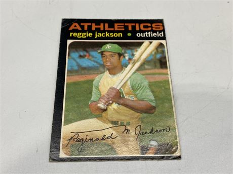 1971 REGGIE JACKSON CARD