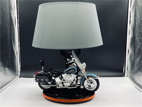 HARLEY DAVIDSON MOTORBIKE LAMP WITH NIGHT LIGHT MODE AND SOUND (WORKING)