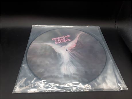 EMERSON LAKE PALMER - LIMITED EDITION PICTURE DISC - MINT CONDITION - VINYL