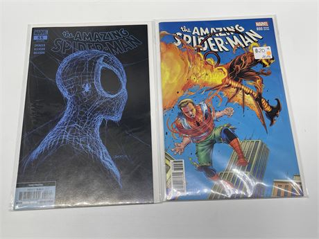 THE AMAZING SPIDER-MAN #55 THIRD PRINTING & #800 VARIANT EDITION