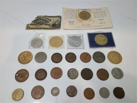 LOT OF OLD COINS