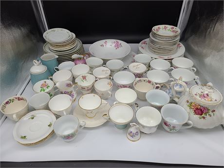 LARGE LOT OF MISC. CHINA