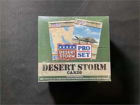 FACTORY SEALED BOX (36 PACK) OF DESSERT STORM BOOSTER PACKS
