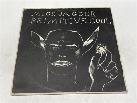 MICK JAGGER - PRIMITIVE COOL - (VG) SLIGHTLY SCRATCHED VINYL