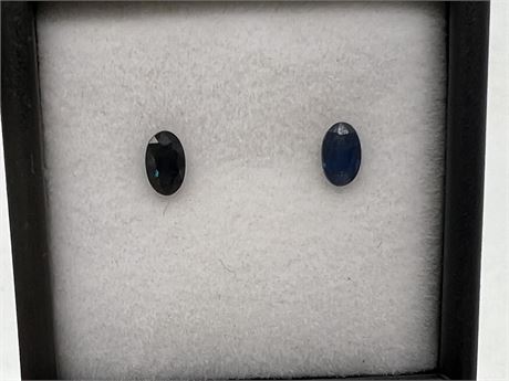 GENUINE OVAL CUT SAPPHIRES - 0.65CT