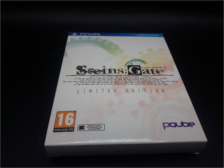 STEIN'S GATE - LIMITED EDITION - EXCELLENT CONDITION - PS VITA