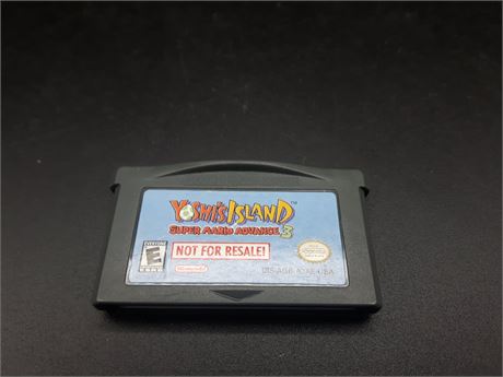 YOSHI'S ISLAND (NOT FOR RESALE EDITION) - GAMEBOY ADVANCE