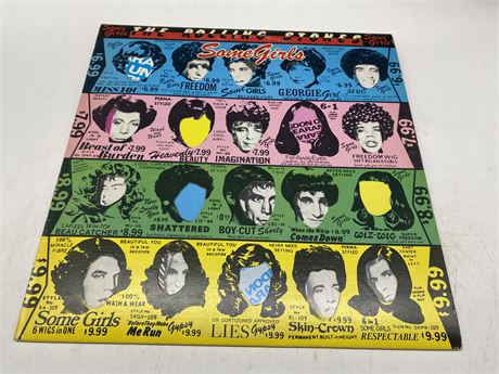 THE ROLLING STONES - SOME GIRLS - VG+