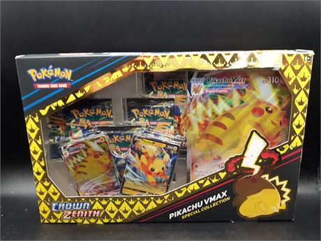 SEALED - POKEMON CROWN ZENITH PIKACHU V-MAX SPECIAL COLLECTION