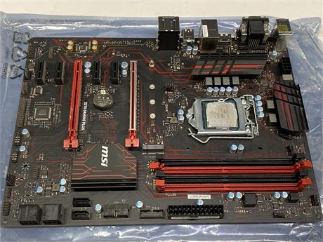 Z270 GAMING PLUS DDR4 BOOST MOTHER BOARD UNTESTED