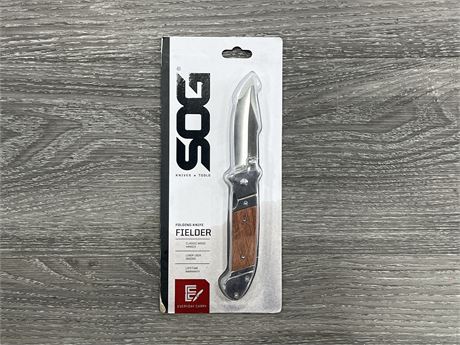NEW SOG FOLDING KNIFE - 3.5” BLADE