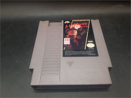 RARE - A NIGHTMARE ON ELM STREET - AUTHENTIC - EXCELLENT CONDITION - NES