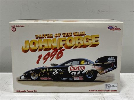 1996 NEW JOHN FORCE 1-24 SCALE LIMITED EDITION