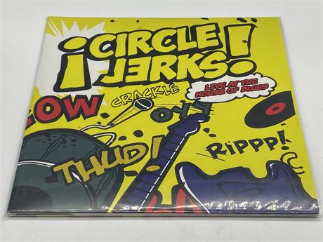 CIRCLE JERKS - LIVE AT THE HOUSE OF BLUES 2LP - NEAR MINT (NM)