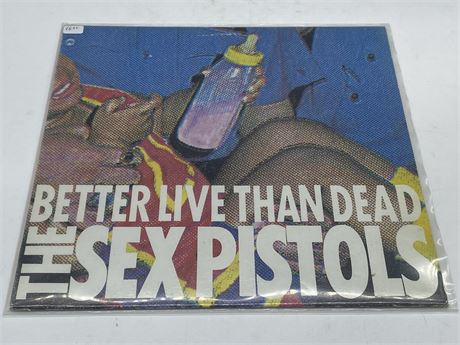 THE SEX PISTOLS - BETTER LIVE THAN DEAD - VG+