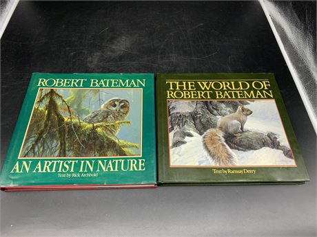 ROBERT BATEMAN BOOKS (1 autographed)