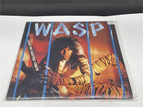 WASP - INSIDE THE ELECTRIC CIRCUS - ORIGINAL CANADIAN PRESS 1986 - EXCELLENT (E)