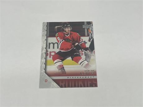 DUNCAN KEITH ROOKIE YOUNG GUNS