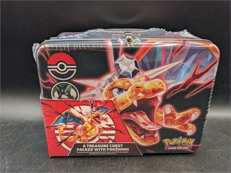 SEALED - POKEMON FALL 2023 COLLECTORS CHEST TIN